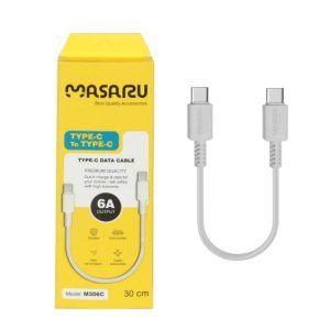 کابل تایپ سی به تایپ سی پاور بانکی پی وی سی M306CC