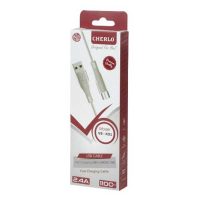 کابل تبدیل USB به Micro USB  چرلو مدلCHV8K01 به طول 110 سانتی متر